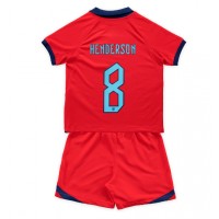 England Jordan Henderson #8 Fotballklær Bortedraktsett Barn VM 2022 Kortermet (+ korte bukser)